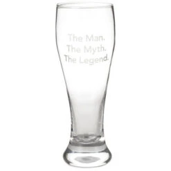 Hallmark Man, Myth, Legend Pilsner Glass
