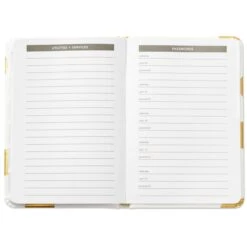 Hallmark Gold Polka Dots Address Book 7 Hallmark Gold Polka Dots Address Book -Hallmark 0001ADD1620 3