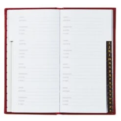 Hallmark Red Faux Leather Slim Address Book -Hallmark 0001ADD1870 2