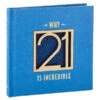 Hallmark Why 21 Is Incredible Book -Hallmark 0001BOK1452