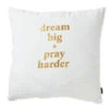 Hallmark DaySpring Candace Cameron Bure Dream Big Pray Harder Throw Pillow 2 Hallmark DaySpring Candace Cameron Bure Dream Big Pray Harder Throw Pillow -Hallmark 0001CBJ2011