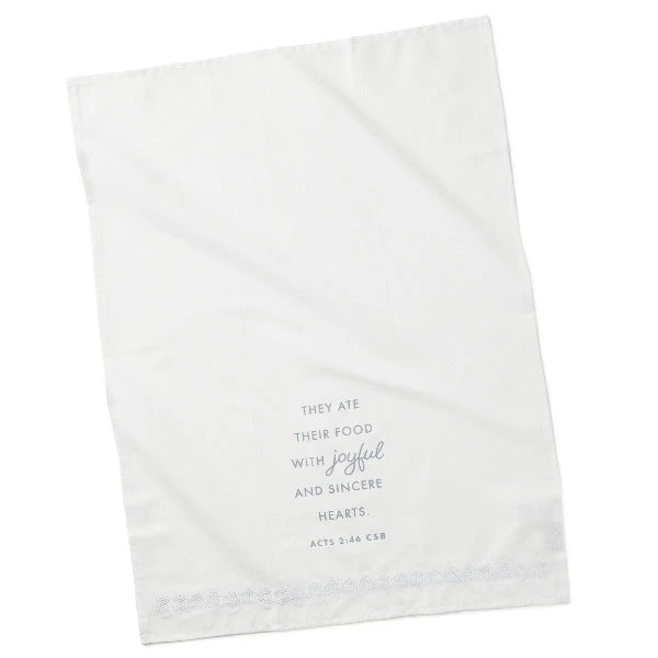 Hallmark DaySpring Candace Cameron Bure Joyful Hearts Tea Towel 4 Hallmark DaySpring Candace Cameron Bure Joyful Hearts Tea Towel - Image 2