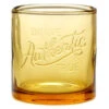 Hallmark Brave Authentic True Amber Lowball Glass, 10 Oz.