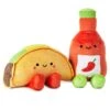 Hallmark Large Better Together Taco And Hot Sauce Magnetic Plush, 16" -Hallmark 0001KID1608