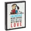Peanuts® Linus And Snoopy Friendship Wood Quote Sign, 5x6.5 -Hallmark 0001PAJ2157