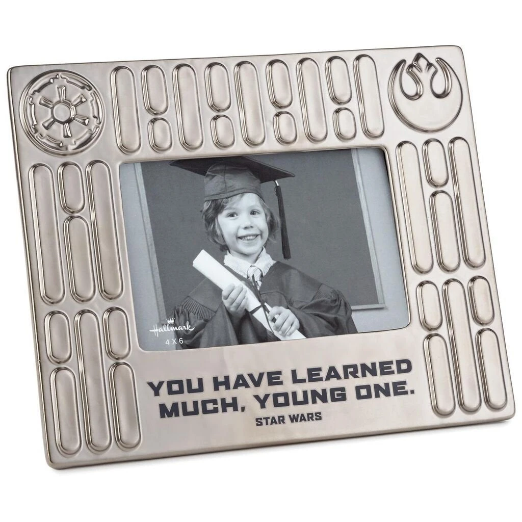 Hallmark Star Wars™ You Have Learned Much Young One Picture Frame, 4x6 3 Hallmark Star Wars™ You Have Learned Much Young One Picture Frame, 4x6