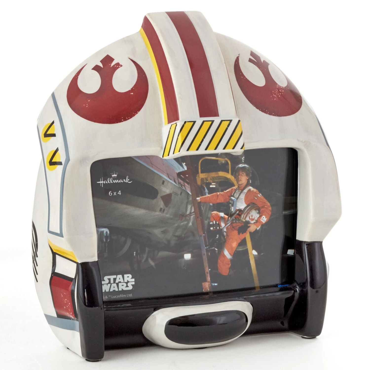 Hallmark Star Wars™ Rebel Pilot Helmet Picture Frame, 4x6 3 Hallmark Star Wars™ Rebel Pilot Helmet Picture Frame, 4x6