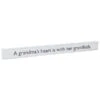 Hallmark A Grandma's Heart Wood Quote Sign, 23.5x2 -Hallmark 0001WOD4125