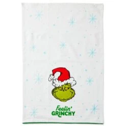 Hallmark Dr. Seuss's How The Grinch Stole Christmas!™ Feelin' Grinchy Tea Towel