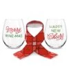 Hallmark Wine Glasses And Scarf Festive Friend Bundle -Hallmark 0001XKT5049