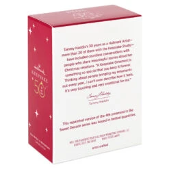 Hallmark Sweet Decade 2023 Special Edition Ornament -Hallmark 2023 With Snowman Keepsake Ornament 1999QXC5622 05