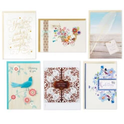 Hallmark Assorted Cards For All Occasions In Floral Organizer Box, Box Of 24 -Hallmark 24 Cards for AllOccasions in Floral Organizer Box 5EDX3457 06