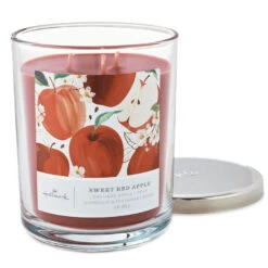 Hallmark Sweet Red Apple 3-Wick Jar Candle, 16 Oz. -Hallmark Apple Grove 3Wick Jar Candle 1BGC1080 03