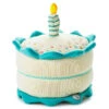 Hallmark Birthday Cake Musical Plush With Light -Hallmark Blue and White Plush Birthday Cake With Candle 1BBY4860 01