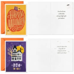 Hallmark Boo To You Boxed Halloween Cards Assortment, Pack Of 36 -Hallmark Boo to You Boxed Halloween Cards Assortment 5ELT1011 04