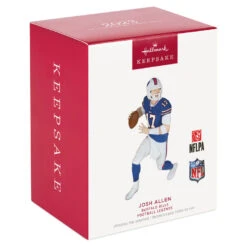 Hallmark NFL Buffalo Bills Josh Allen Football Legends Ornament 11 Hallmark NFL Buffalo Bills Josh Allen Football Legends Ornament -Hallmark Buffalo Bills Josh Allen Keepsake Ornament 2299QXR8247 04