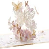 Hallmark Butterfly Bouquet Thankful For You 3D Pop-Up Thinking Of You Card -Hallmark Butterfly Flowers 3D PopUp Thinking of You Card 1299LAD9643 01