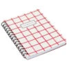 Hallmark White And Red Plaid Address Book -Hallmark CZE2103 01