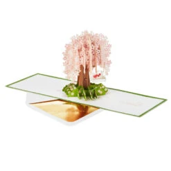 Hallmark One And Only Love Cherry Blossoms 3D Pop-Up Valentine's Day Card -Hallmark Cherry Blossoms 3D PopUp Valentines Day Card 1299IAV5022 02