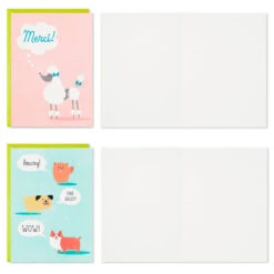Hallmark Cute Dogs Assortment Blank Thank-You Notes, Pack Of 48 11 Hallmark Cute Dogs Assortment Blank Thank-You Notes, Pack Of 48 -Hallmark Cute Dogs Assortment Blank ThankYou Notes 5STZ1133 03
