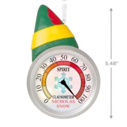 Hallmark Elf™ Clausometer Personalized Ornament With Light -Hallmark Elf Clausometer Personalized Keepsake Ornament With Light 2999QHE2117B1 03