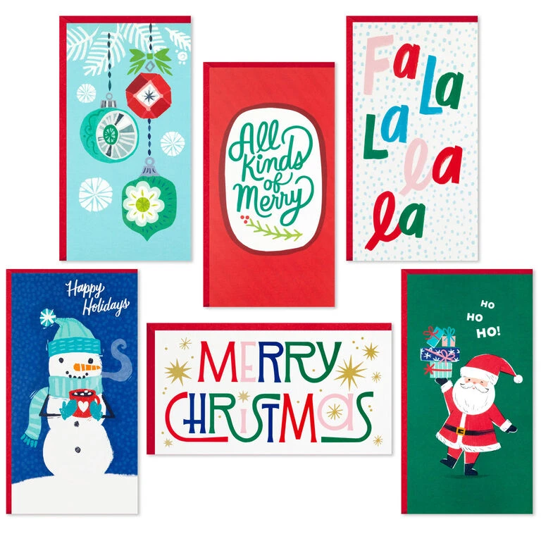Hallmark Colorful And Casual Money-Holder Boxed Christmas Cards Assortment, Pack Of 36 4 Hallmark Colorful And Casual Money-Holder Boxed Christmas Cards Assortment, Pack Of 36 - Image 2