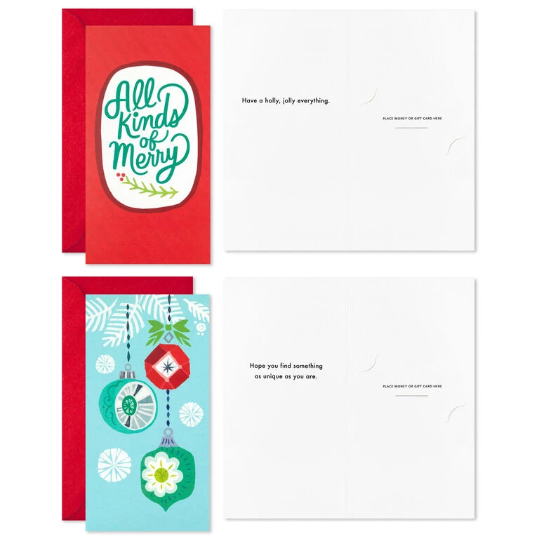 Hallmark Colorful And Casual Money-Holder Boxed Christmas Cards Assortment, Pack Of 36 6 Hallmark Colorful And Casual Money-Holder Boxed Christmas Cards Assortment, Pack Of 36 - Image 4