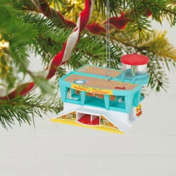 Hallmark Fisher-Price™ Airport Ornament -Hallmark Fisher Price Airport Keepsake Ornament 1999QXI7379 02