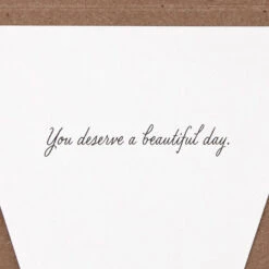 Hallmark Flower Bouquet Beautiful Day Birthday Card -Hallmark Floral Bouquet Displayable Birthday Card 1299LAD9483 02