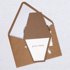 Hallmark Flower Bouquet Beautiful Day Birthday Card -Hallmark Floral Bouquet Displayable Birthday Card 1299LAD9483 03