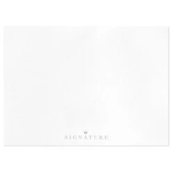 Hallmark Floral Laser Foil Heart Blank Note Cards, Box Of 8 -Hallmark Floral Laser Foil Heart Blank Note Cards 1499THK2105 05