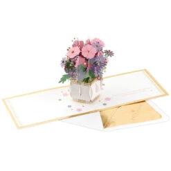 Hallmark Love And Appreciation Flower Bouquet 3D Pop-Up Love Card -Hallmark Flower Bouquet 3D PopUp Love Card 1299LAD2838 02