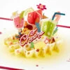 Hallmark Here's To You Cocktail Toast 3D Pop-Up Card