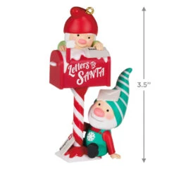 Hallmark Gnome For Christmas Ornament -Hallmark Gnomes Mailing Letter to Santa Keepsake Ornament 1999QXR8109 03