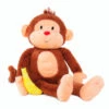 Hallmark Goin' Bananas Monkey Singing Stuffed Animal, 12" -Hallmark Goin Bananas Interactive Monkey Stuffed Animal With Sound 1PSB2187 01