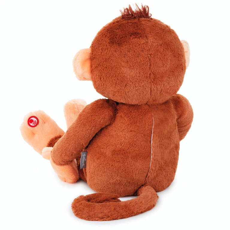 Hallmark Goin' Bananas Monkey Singing Stuffed Animal, 12" 5 Hallmark Goin' Bananas Monkey Singing Stuffed Animal, 12" - Image 3