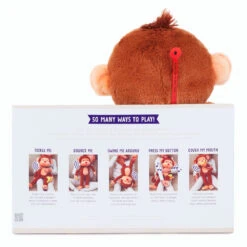 Hallmark Goin' Bananas Monkey Singing Stuffed Animal, 12" 11 Hallmark Goin' Bananas Monkey Singing Stuffed Animal, 12" -Hallmark Goin Bananas Interactive Monkey Stuffed Animal With Sound 1PSB2187 05