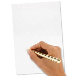 Hallmark Gold Butterfly On Pink Blank Note Cards, Box Of 8 8 Hallmark Gold Butterfly On Pink Blank Note Cards, Box Of 8 -Hallmark Gold Butterfly on Pink Blank Note Cards 1499CNT1125 03