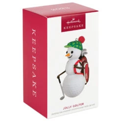 Hallmark Jolly Golfer 2023 Ornament -Hallmark Golf Ball Snowman Keepsake Ornament 1899QGO2939 04
