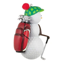 Hallmark Jolly Golfer 2023 Ornament -Hallmark Golf Ball Snowman Keepsake Ornament 1899QGO2939 06