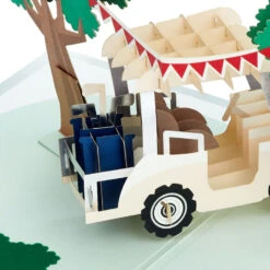 Hallmark Hope Your Day Is Good To A Tee Golf 3D Pop-Up Card 14 Hallmark Hope Your Day Is Good To A Tee Golf 3D Pop-Up Card -Hallmark Golf Cart Pun Good Day 3D PopUp Card 5RZH1304 04