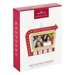Hallmark Great Getaway 2023 Metal Photo Frame Ornament -Hallmark Great Getaway Picture Frame Keepsake Ornament 1999QHX3097 04