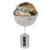 Hallmark Star Wars: The Mandalorian™ Grogu™ In Hovering Pram Personalized Ornament -Hallmark Grogu in Hovering Pram Personalized Christmas Ornament 2499QHE2201B1 01