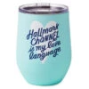 Hallmark Hallmark Channel Love Language Insulated Wine Tumbler 12 Oz. -Hallmark HKC2309 01