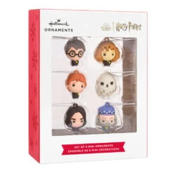Mini Harry Potter™ And Friends Shatterproof Hallmark Ornaments, Set Of 6 -Hallmark Harry Potter and Friends Miniature Christmas Ornaments Set of 6 2HCM9230 04