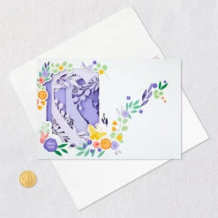 Hallmark You Are Loved 3D Pop-Up Musical Mother's Day Card With Light -Hallmark Heart Flowers Music Light 3D PopUp Mothers Day Card 1099MEJ8026 05