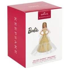 Hallmark 2023 Latina Holiday Barbie™ Ornament -Hallmark Hispanic Holiday Barbie Doll Keepsake Ornament 2199QXR8219 04