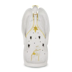 Hallmark Nativity Angel Figurine Christmas Tea-Light Holder, 11.75"