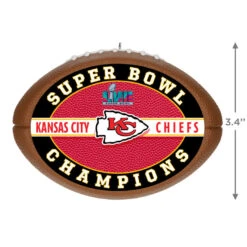 Hallmark NFL Kansas City Chiefs Super Bowl LVII Commemorative Ornament -Hallmark Kansas City Chiefs Super Bowl LVII Keepsake Ornament 2499QHR1247 03