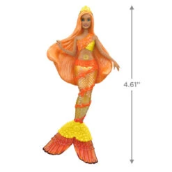 Hallmark Barbie™ Mermaid Ornament With Light 10 Hallmark Barbie™ Mermaid Ornament With Light -Hallmark Mermaid Barbie Keepsake Ornament 1899QXI6999 03